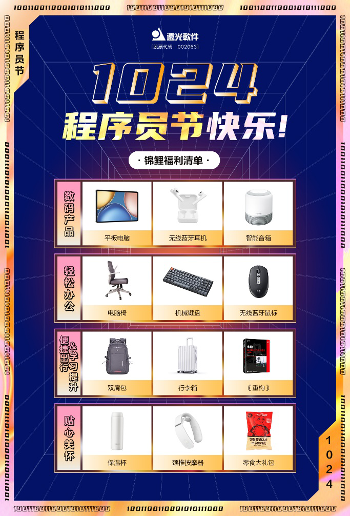 1024程序员节丨超大礼包疯狂送，YG锦鲤领惊喜