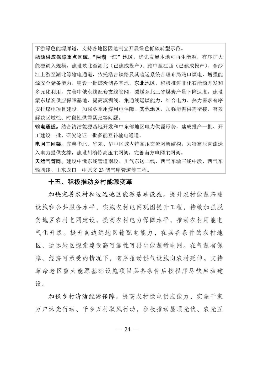 重磅!《“十四五”现代能源体系规划》发布