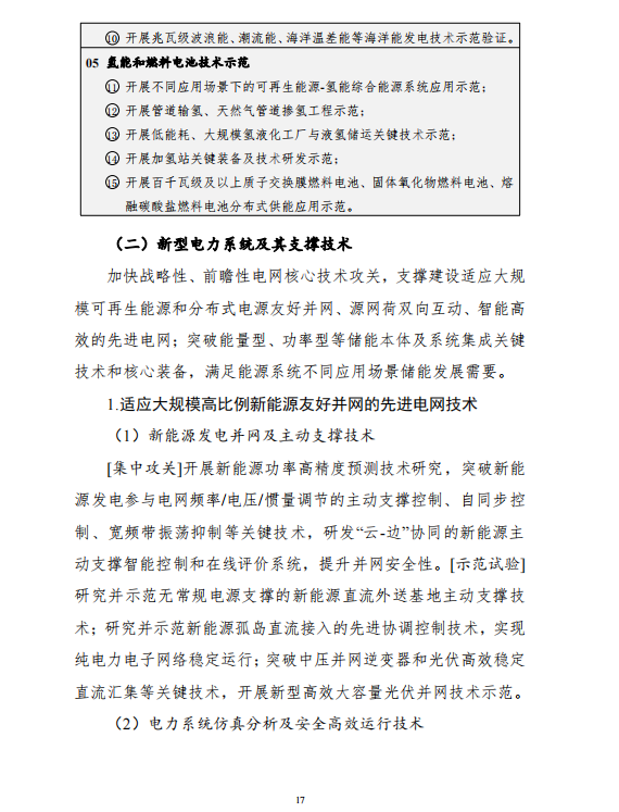 重磅!《“十四五”能源领域科技创新规划》发布