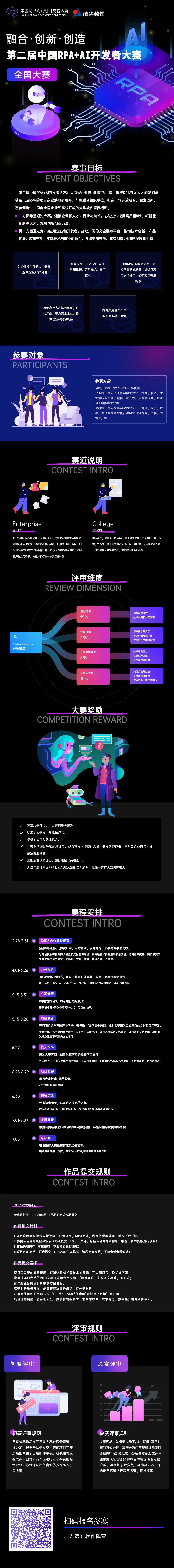 远光软件与RPA中国联合主办「第二届中国RPA+AI开发者大赛」