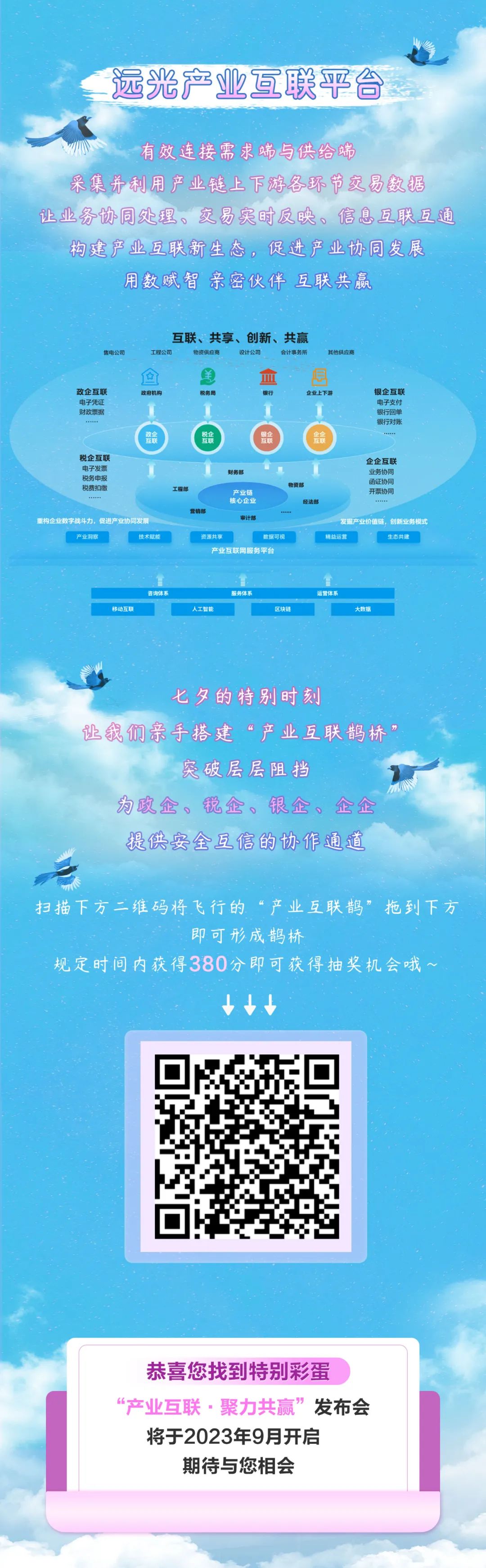 内有福利 | 远光产业互联平台“搭鹊桥” 互联互通长相守